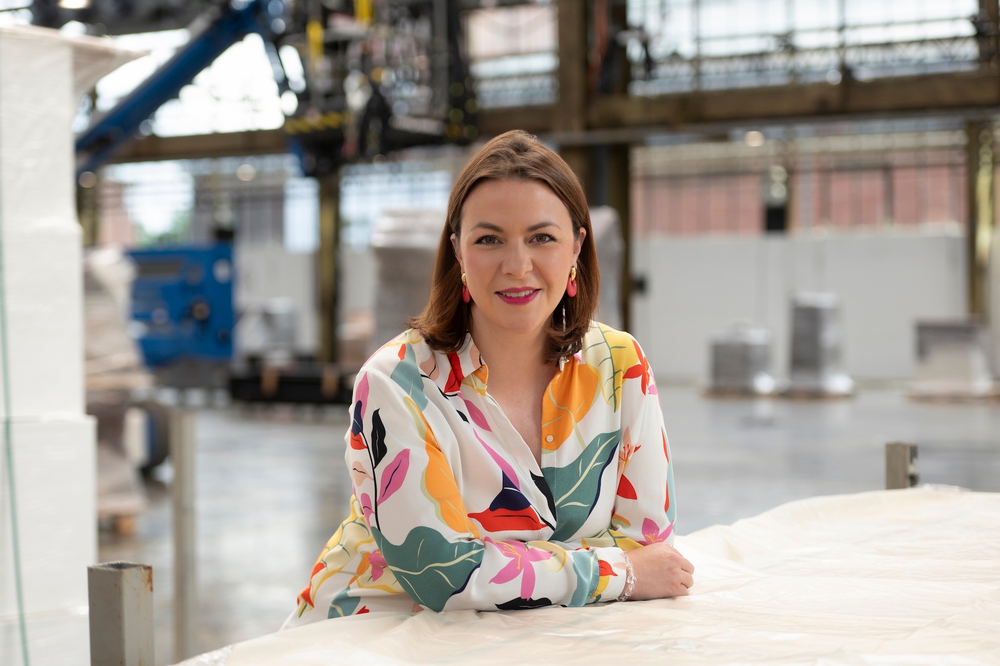 Victoria Beckers in a leadership development workshop